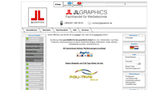 Desktop Screenshot of jlgraphics.de